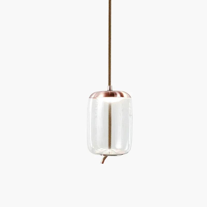 Handgeblazen Glazen Hanglamp Modern Design – Glas en Metaal – Instelbare Kabel 150cm – Geïntegreerde LED – 4 Modellen & Kleuropties | Sansoti