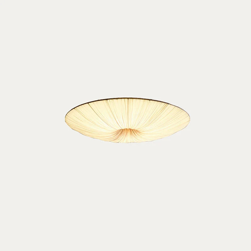 Tassel Plafondlamp Kwastjesdetail Beige Stof IJzer Warm Diffuus Licht Moderne Flush Mount Eetkamer Slaapkamer Entree | Sansoti