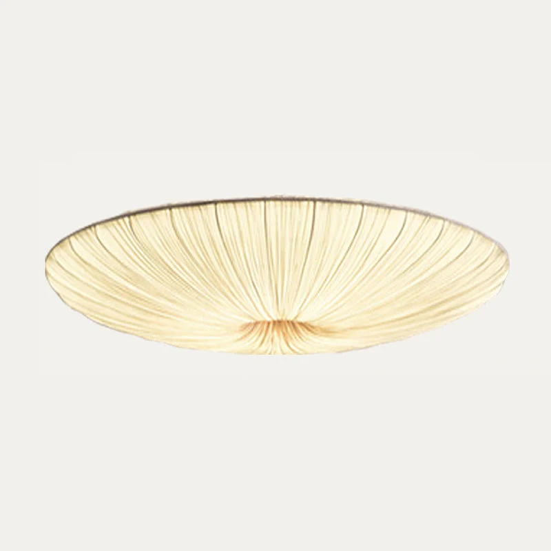 Tassel Plafondlamp Kwastjesdetail Beige Stof IJzer Warm Diffuus Licht Moderne Flush Mount Eetkamer Slaapkamer Entree | Sansoti