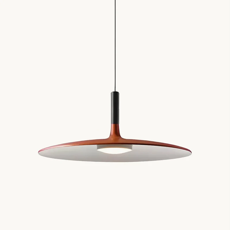 Hanglamp met Conische Kap – Resin Sculptural Pendant in Zes Kleuren, Geïntegreerde LED 3000K of Dimbaar, Moderne Lamp voor Eetkamer Keukeneiland | Sansoti