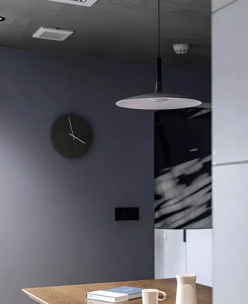 Hanglamp met Conische Kap – Resin Sculptural Pendant in Zes Kleuren, Geïntegreerde LED 3000K of Dimbaar, Moderne Lamp voor Eetkamer Keukeneiland | Sansoti