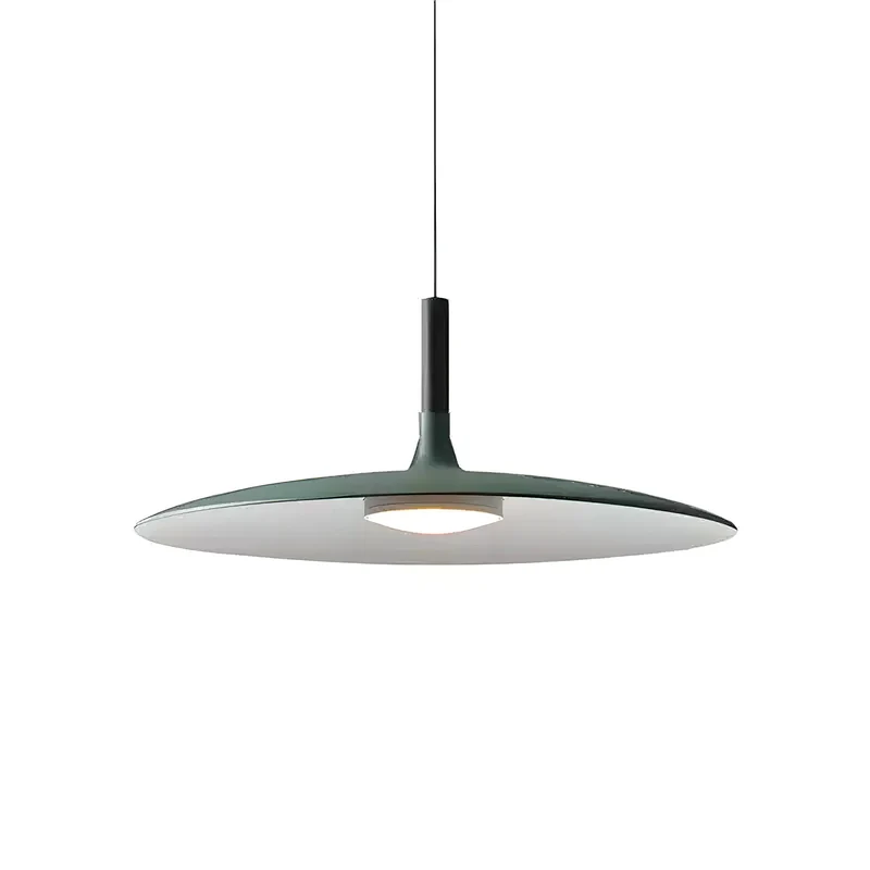 Hanglamp met Conische Kap – Resin Sculptural Pendant in Zes Kleuren, Geïntegreerde LED 3000K of Dimbaar, Moderne Lamp voor Eetkamer Keukeneiland | Sansoti