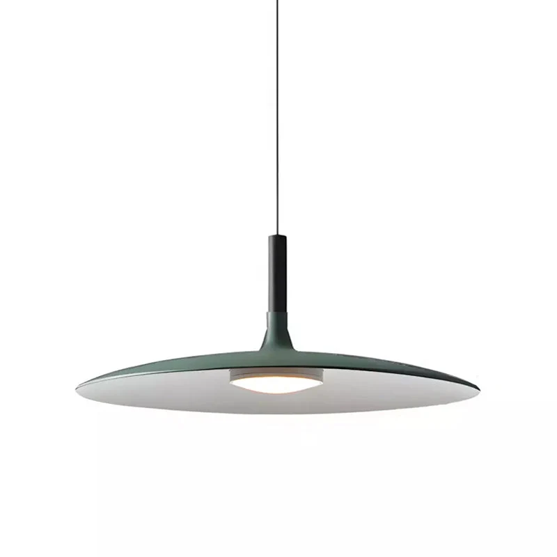 Hanglamp met Conische Kap – Resin Sculptural Pendant in Zes Kleuren, Geïntegreerde LED 3000K of Dimbaar, Moderne Lamp voor Eetkamer Keukeneiland | Sansoti