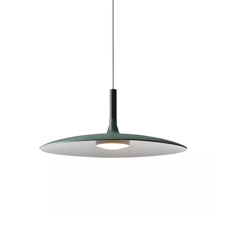 Hanglamp met Conische Kap – Resin Sculptural Pendant in Zes Kleuren, Geïntegreerde LED 3000K of Dimbaar, Moderne Lamp voor Eetkamer Keukeneiland | Sansoti