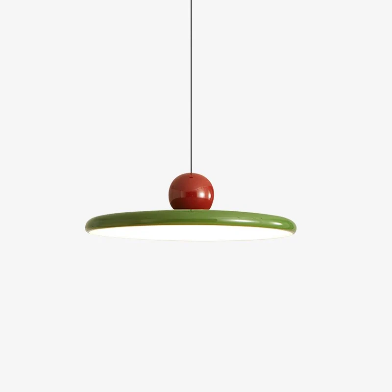 Ronde LED Hanglamp Lola – Minimalistisch Metaal & Acryl Disk Design – Dimbaar – Ø30/40/50cm – 3 Kleurtemperaturen – 150cm Verstelbare Kabel | Sansoti