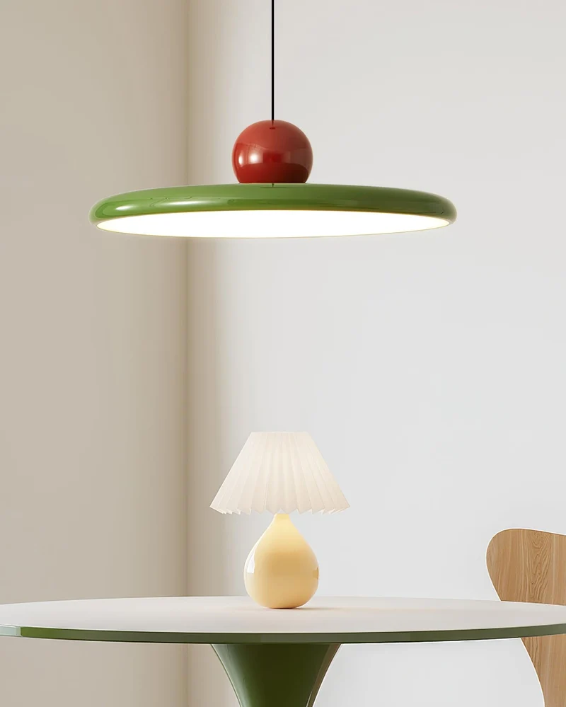 Ronde LED Hanglamp Lola – Minimalistisch Metaal & Acryl Disk Design – Dimbaar – Ø30/40/50cm – 3 Kleurtemperaturen – 150cm Verstelbare Kabel | Sansoti