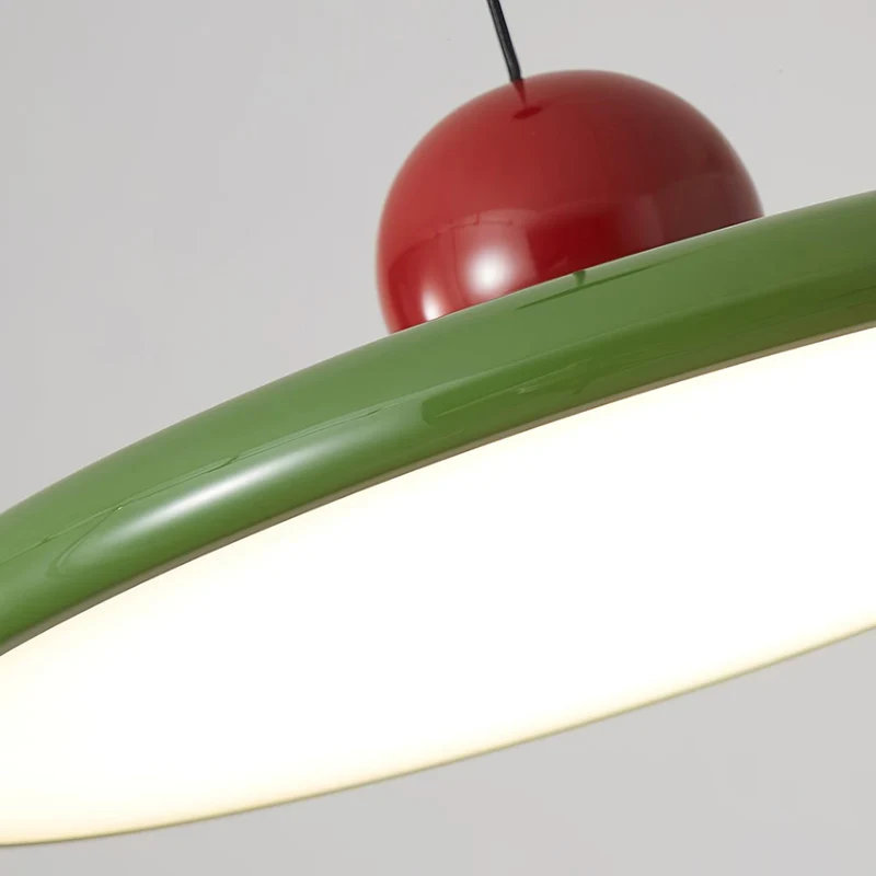 Ronde LED Hanglamp Lola – Minimalistisch Metaal & Acryl Disk Design – Dimbaar – Ø30/40/50cm – 3 Kleurtemperaturen – 150cm Verstelbare Kabel | Sansoti
