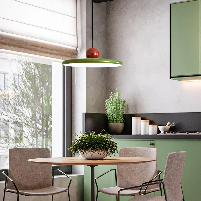 Ronde LED Hanglamp Lola – Minimalistisch Metaal & Acryl Disk Design – Dimbaar – Ø30/40/50cm – 3 Kleurtemperaturen – 150cm Verstelbare Kabel | Sansoti