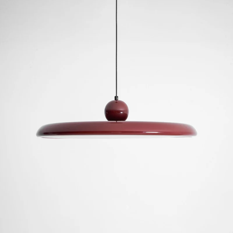 Ronde LED Hanglamp Lola – Minimalistisch Metaal & Acryl Disk Design – Dimbaar – Ø30/40/50cm – 3 Kleurtemperaturen – 150cm Verstelbare Kabel | Sansoti