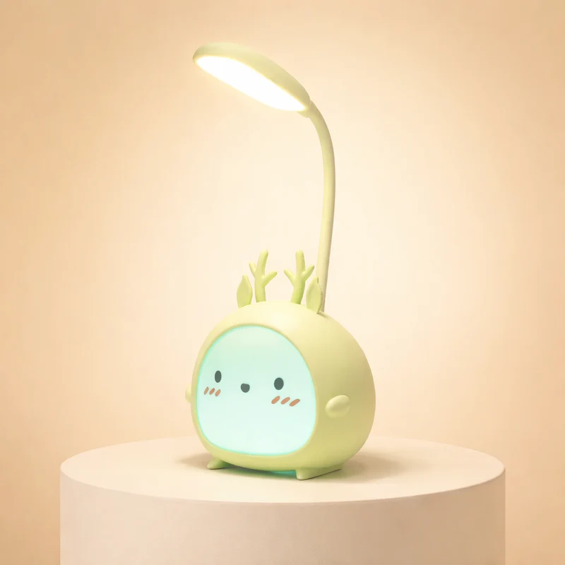 Oplaadbare Kinderlamp met Flexibele Arm en LED-Verlichting – Bureaulamp voor Kinderkamer | Sansoti