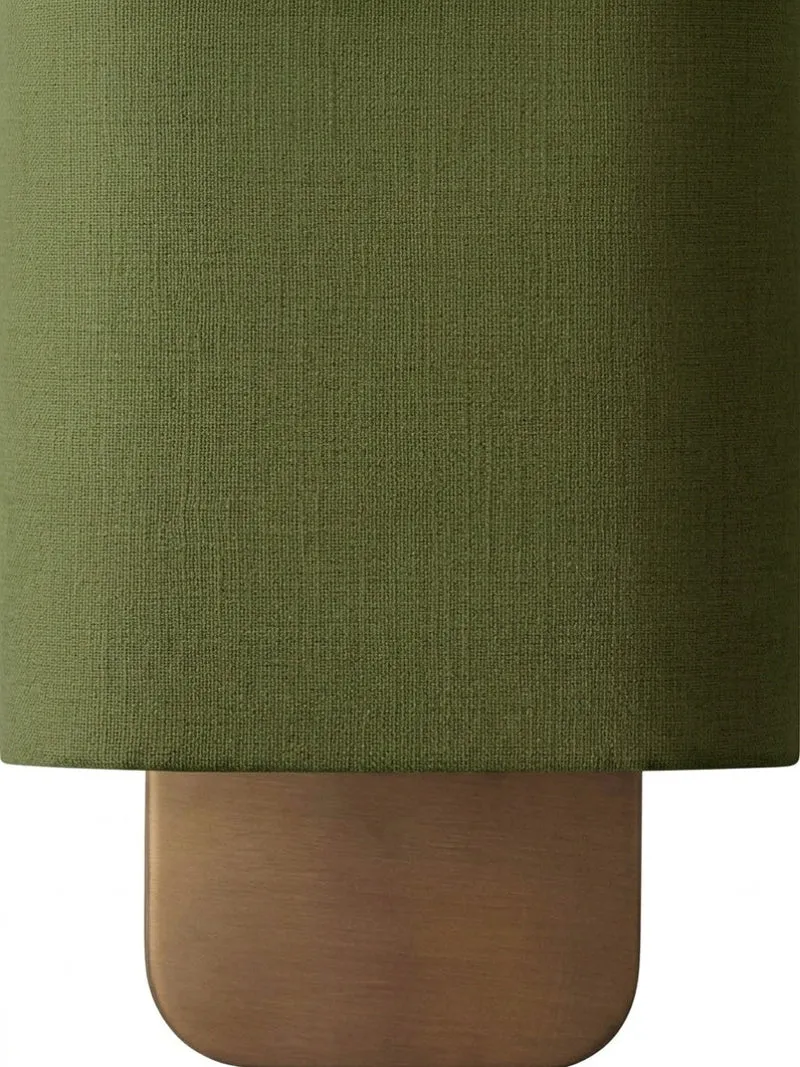 Stoffen Wandlamp met Metalen Fitting voor Leeslicht Slaapkamer | Sansoti