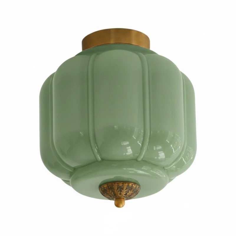 Plafondlamp Melkglas Glazen Kap Moderne Verlichting Scandinavische Stijl Woonkamer Eetkamer Slaapkamer Flush Mount | Sansoti