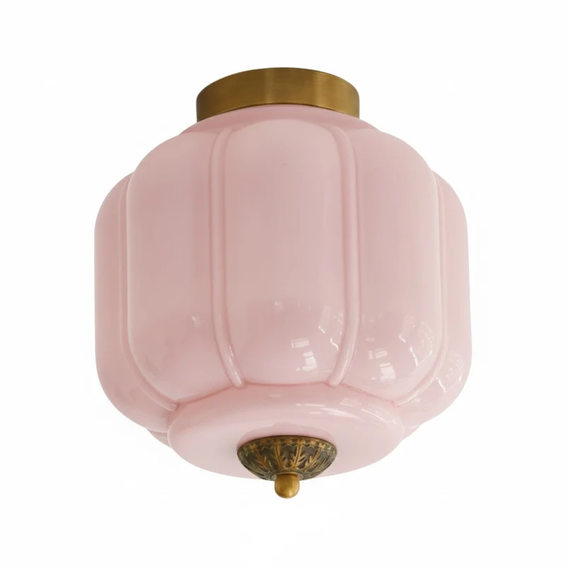 Plafondlamp Melkglas Glazen Kap Moderne Verlichting Scandinavische Stijl Woonkamer Eetkamer Slaapkamer Flush Mount | Sansoti