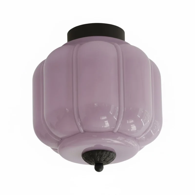 Plafondlamp Melkglas Glazen Kap Moderne Verlichting Scandinavische Stijl Woonkamer Eetkamer Slaapkamer Flush Mount | Sansoti