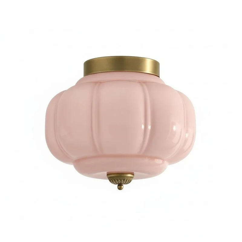 Plafondlamp Melkglas Glazen Kap Moderne Verlichting Scandinavische Stijl Woonkamer Eetkamer Slaapkamer Flush Mount | Sansoti
