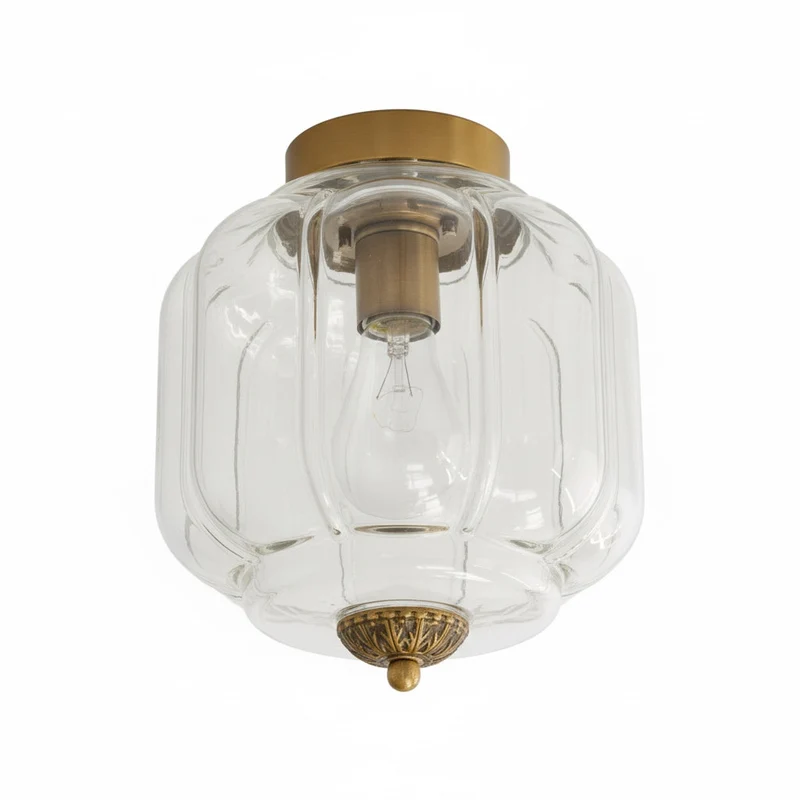 Plafondlamp Melkglas Glazen Kap Moderne Verlichting Scandinavische Stijl Woonkamer Eetkamer Slaapkamer Flush Mount | Sansoti