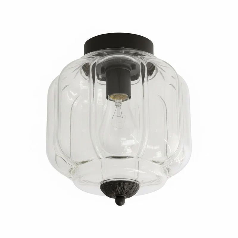 Plafondlamp Melkglas Glazen Kap Moderne Verlichting Scandinavische Stijl Woonkamer Eetkamer Slaapkamer Flush Mount | Sansoti
