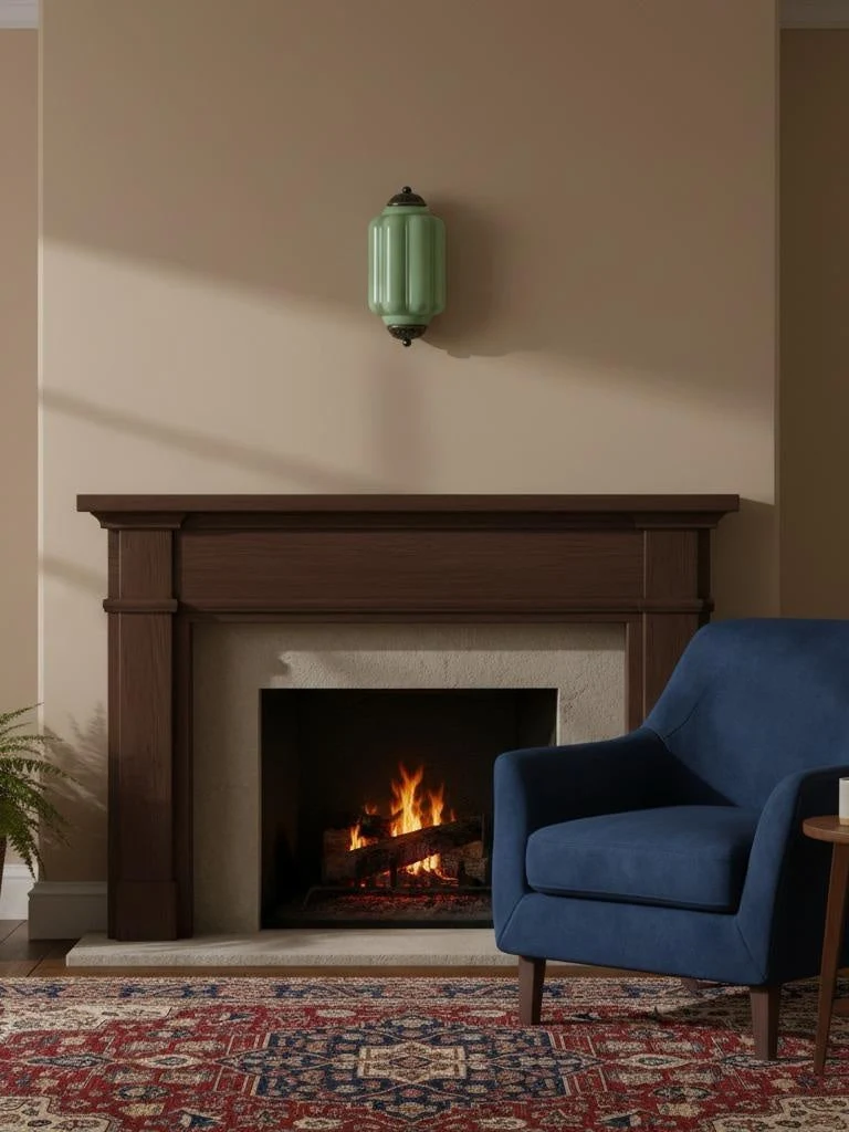 Wandlamp Melkglas voor Slaapkamer Gang Scandinavische Stijl | Sansoti