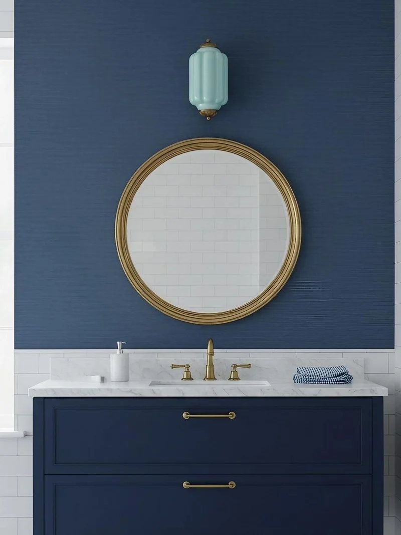 Wandlamp Melkglas voor Slaapkamer Gang Scandinavische Stijl | Sansoti