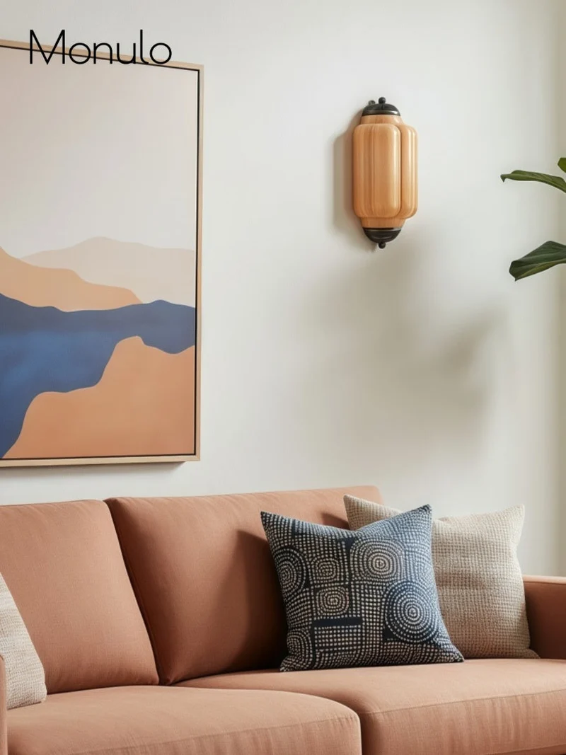 Wandlamp Melkglas voor Slaapkamer Gang Scandinavische Stijl | Sansoti