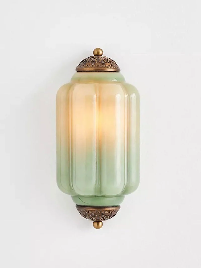 Wandlamp Melkglas voor Slaapkamer Gang Scandinavische Stijl | Sansoti