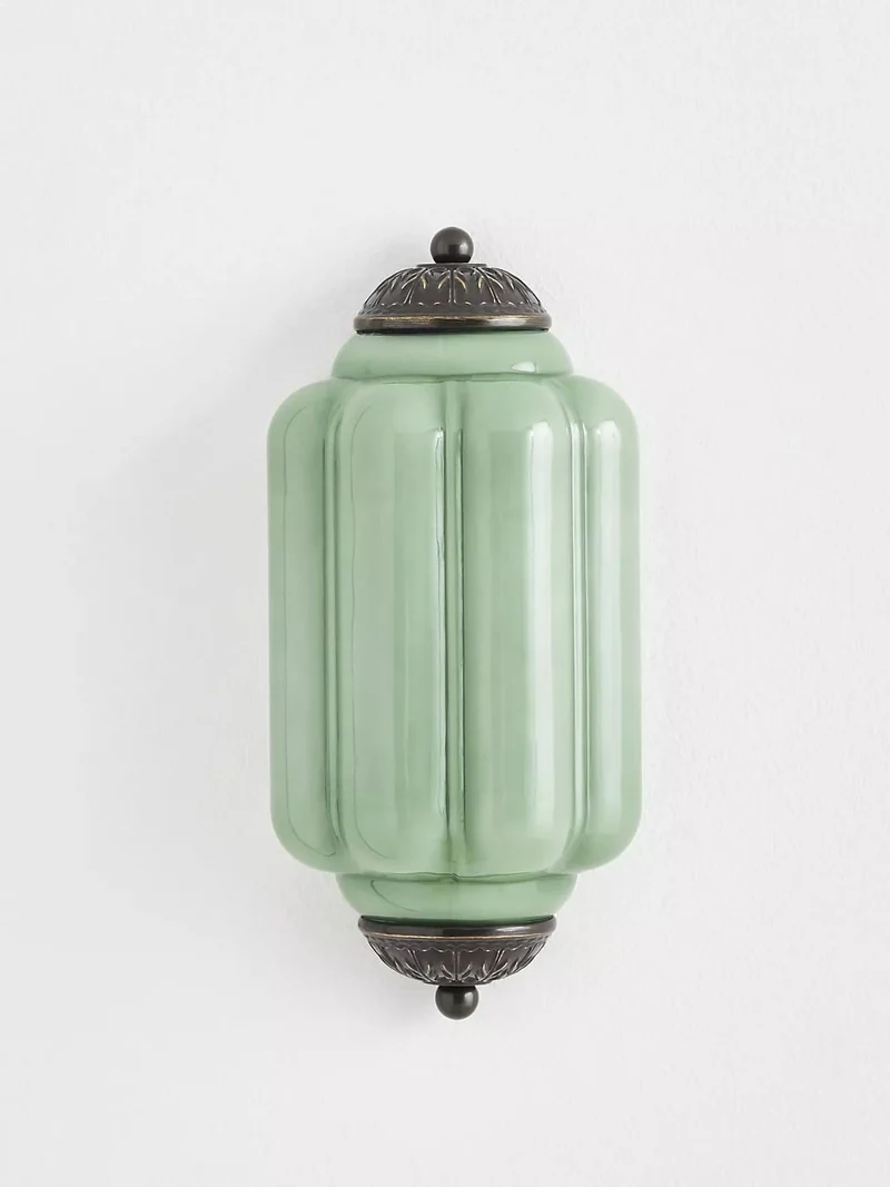 Wandlamp Melkglas voor Slaapkamer Gang Scandinavische Stijl | Sansoti