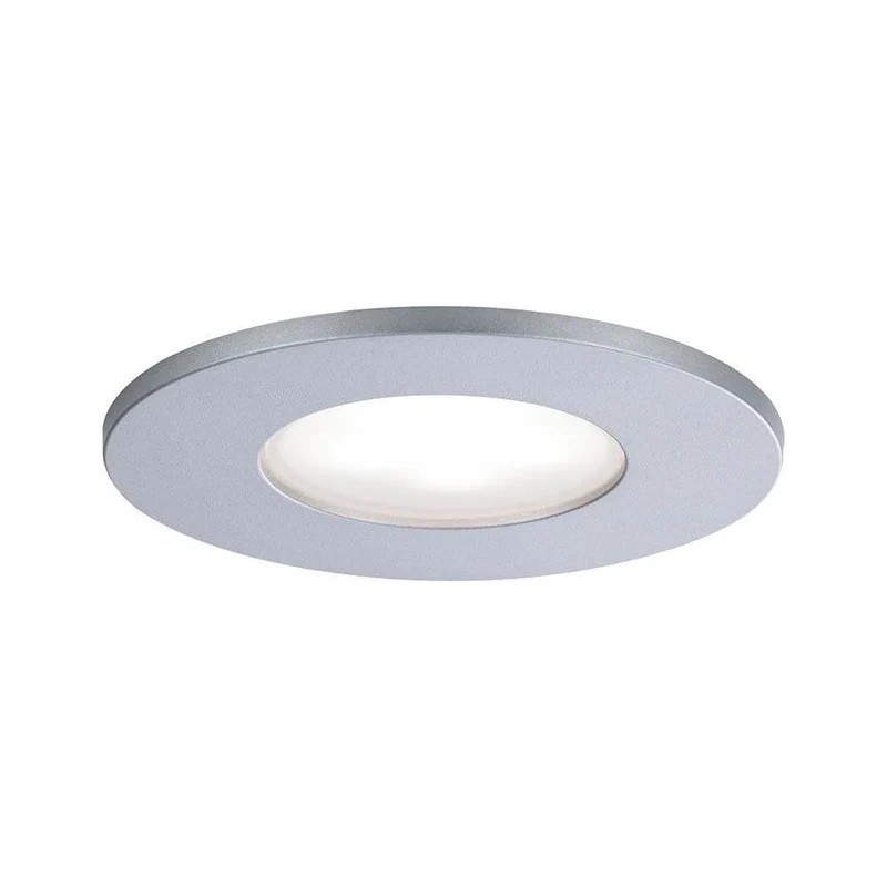 3er-Set LED Einbauleuchten Calla IP65 schwenkbar 4000K Chrom-Matt