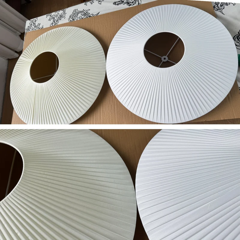 Plafondlamp Oosterse Stijl Stoffen Kap Zachte Verlichting voor Eetkamer Woonkamer Dimbaar 3 Maten | Sansoti