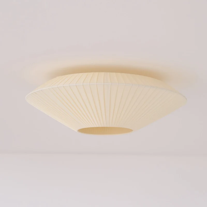 Plafondlamp Oosterse Stijl Stoffen Kap Zachte Verlichting voor Eetkamer Woonkamer Dimbaar 3 Maten | Sansoti