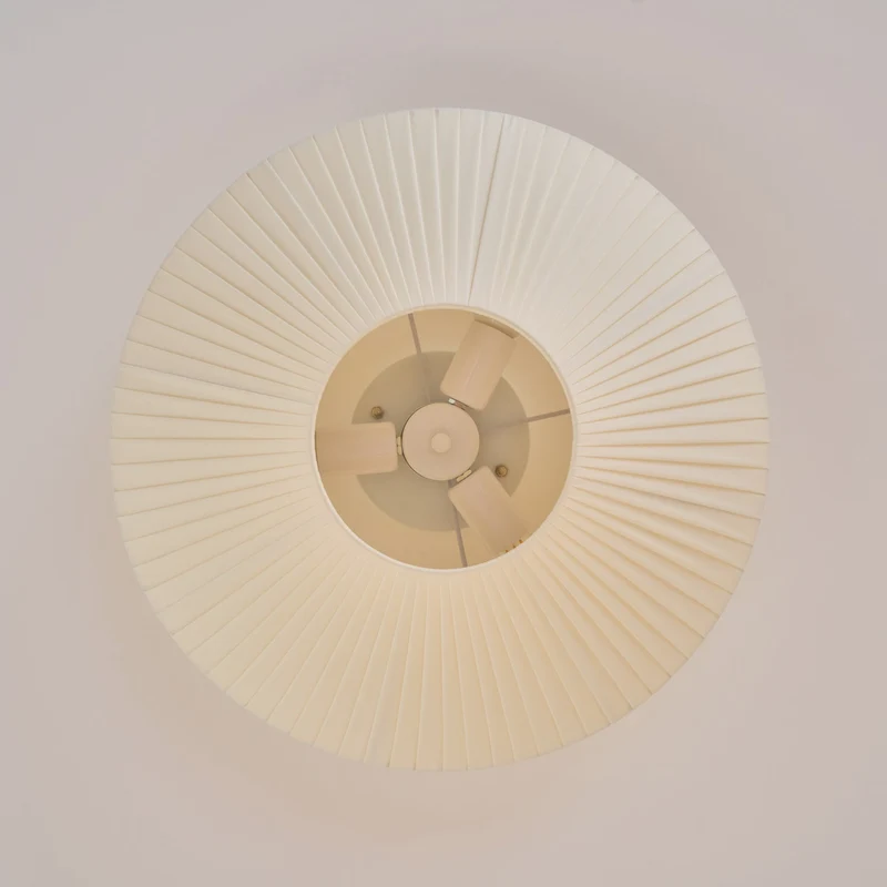 Plafondlamp Oosterse Stijl Stoffen Kap Zachte Verlichting voor Eetkamer Woonkamer Dimbaar 3 Maten | Sansoti