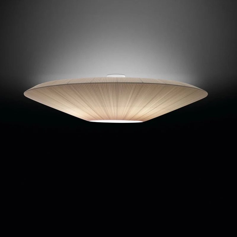 Plafondlamp Oosterse Stijl Stoffen Kap Zachte Verlichting voor Eetkamer Woonkamer Dimbaar 3 Maten | Sansoti