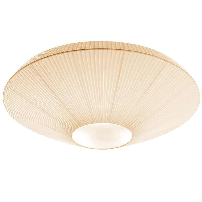 Plafondlamp Oosterse Stijl Stoffen Kap Zachte Verlichting voor Eetkamer Woonkamer Dimbaar 3 Maten | Sansoti