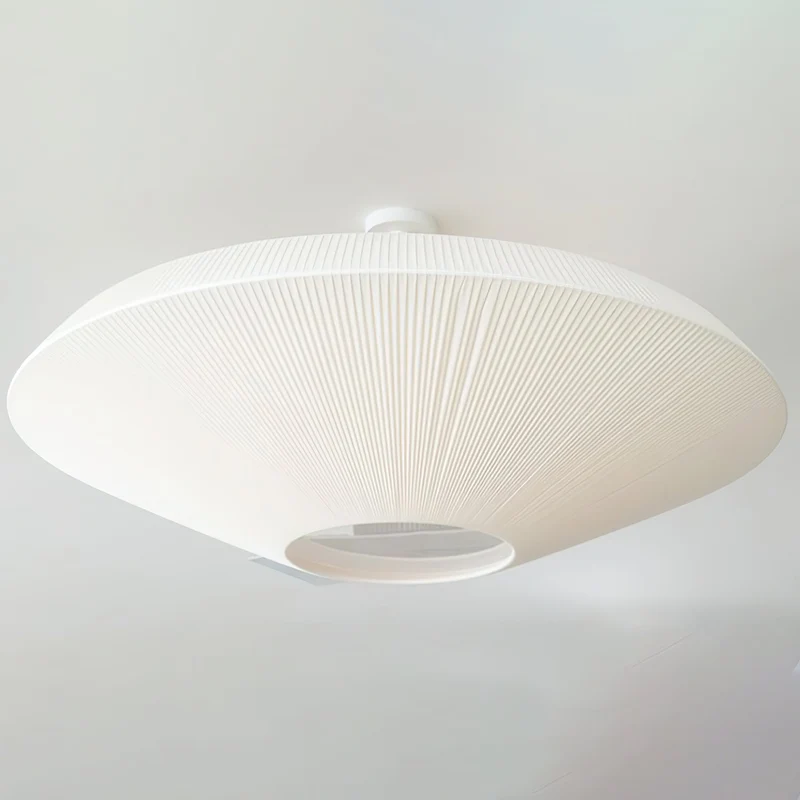 Plafondlamp Oosterse Stijl Stoffen Kap Zachte Verlichting voor Eetkamer Woonkamer Dimbaar 3 Maten | Sansoti