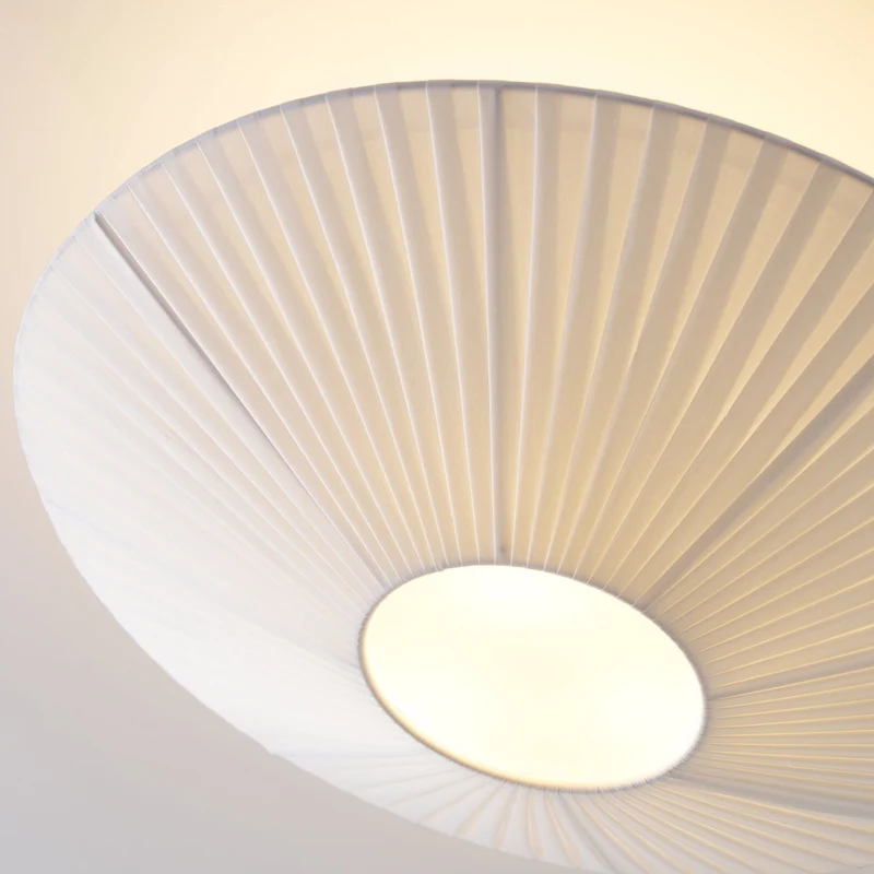 Plafondlamp Oosterse Stijl Stoffen Kap Zachte Verlichting voor Eetkamer Woonkamer Dimbaar 3 Maten | Sansoti