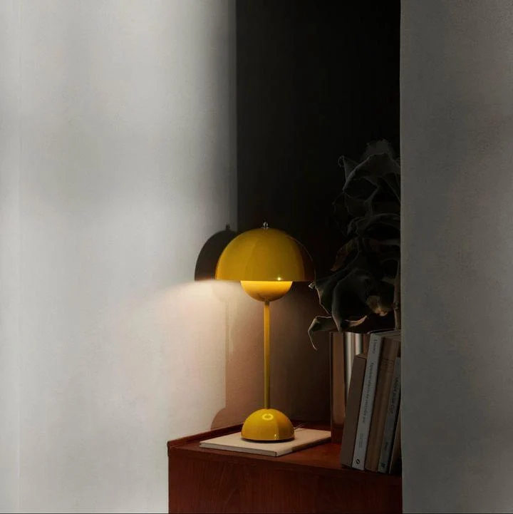 Draagbare Tafellamp met Oplaadbare Accu en Aanraakbediening – Snoerloze LED-lamp met 3 Kleurtemperaturen voor Binnen en Buiten | Sansoti