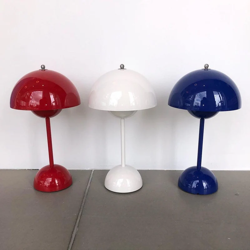 Draagbare Tafellamp met Oplaadbare Accu en Aanraakbediening – Snoerloze LED-lamp met 3 Kleurtemperaturen voor Binnen en Buiten | Sansoti