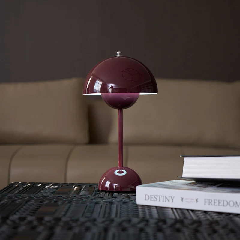 Draagbare Tafellamp met Oplaadbare Accu en Aanraakbediening – Snoerloze LED-lamp met 3 Kleurtemperaturen voor Binnen en Buiten | Sansoti