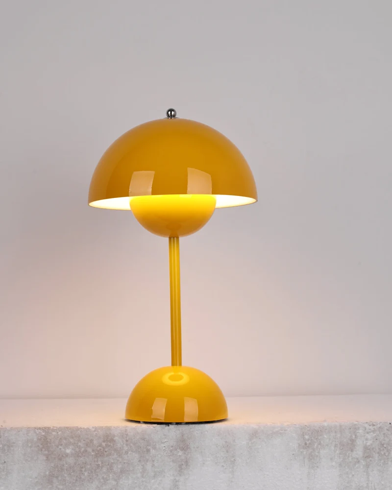 Draagbare Tafellamp met Oplaadbare Accu en Aanraakbediening – Snoerloze LED-lamp met 3 Kleurtemperaturen voor Binnen en Buiten | Sansoti