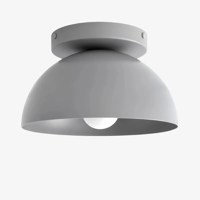 Minimalistische Plafondlamp Dome voor Compacte Ruimtes – Opbouwspot Beschikbaar in Meerdere Kleuren | Sansoti