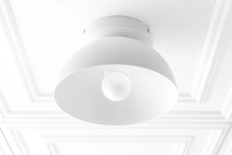 Minimalistische Plafondlamp Dome voor Compacte Ruimtes – Opbouwspot Beschikbaar in Meerdere Kleuren | Sansoti