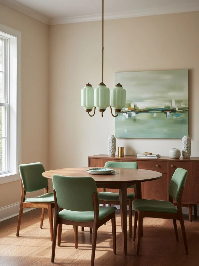 Melkglazen Kroonluchter Vintage Afwerking Tijdloze Elegantie Klassieke Verlichting voor Eetkamer Woonkamer | Sansoti
