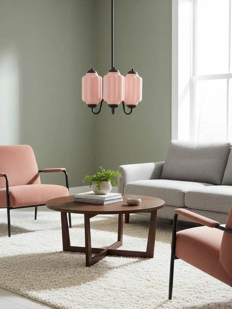 Melkglazen Kroonluchter Vintage Afwerking Tijdloze Elegantie Klassieke Verlichting voor Eetkamer Woonkamer | Sansoti