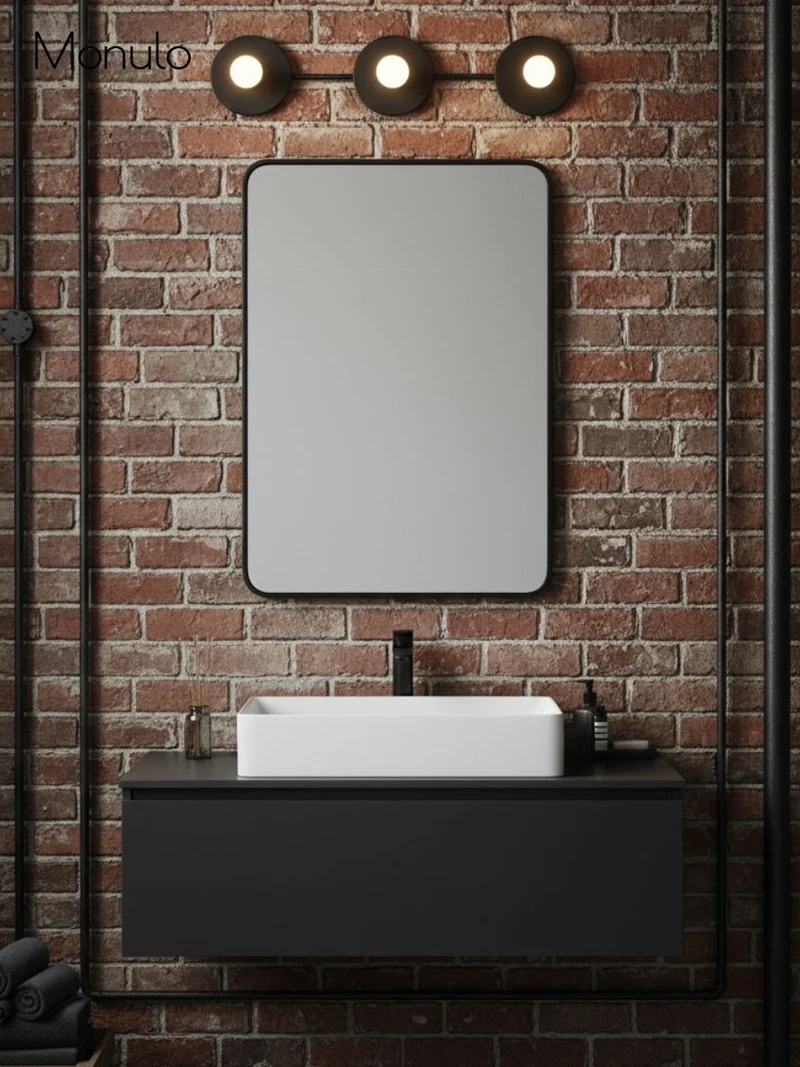 Minimalistische Badkamerlamp met Drie Lichtpunten - Verkrijgbaar in Meerdere Kleuren | Sansoti