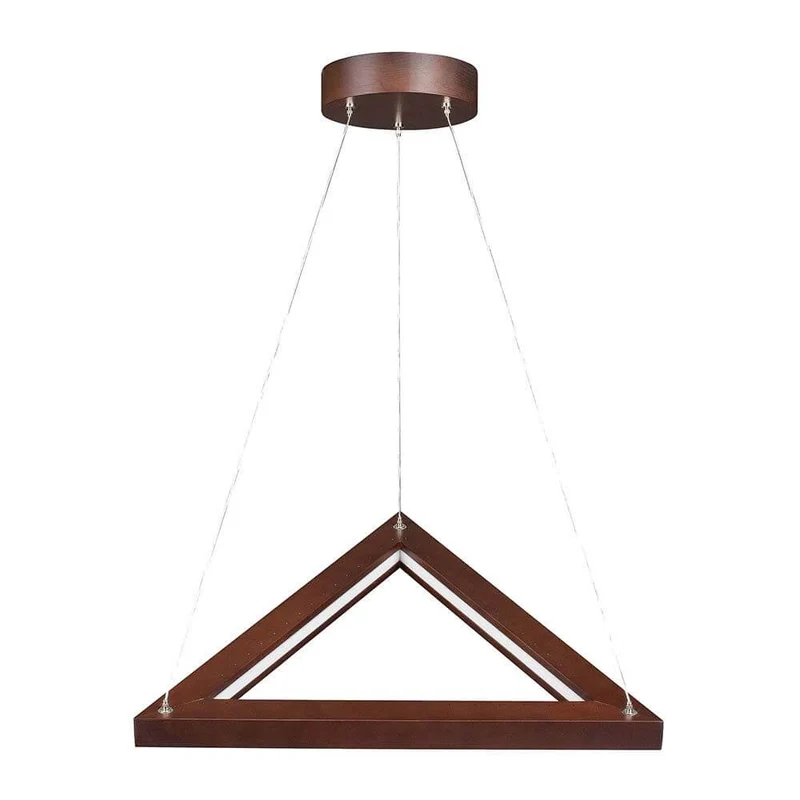 LED Pendelleuchte Legno 1680lm Nuss