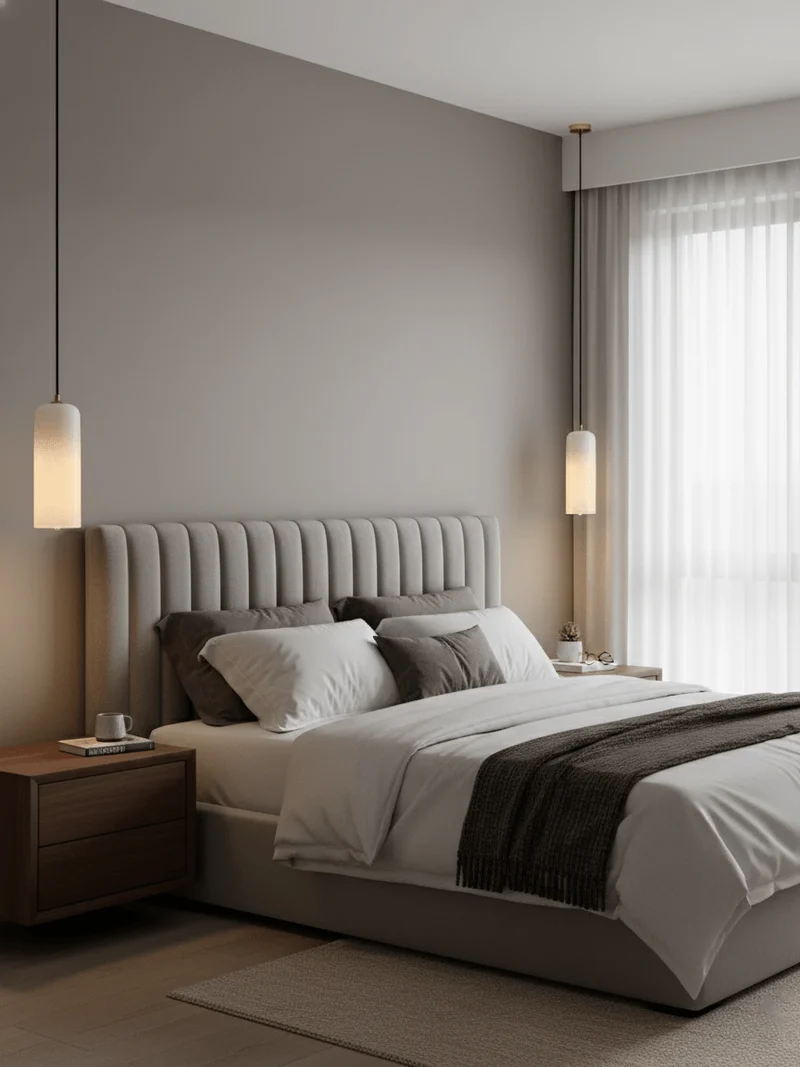 Alabasten Hanglamp met Gevlochten Snoer – Natuursteen Verlichting van Enkel Lichtpunt tot 21-Lichts Cluster – Mid-Century Modern Stijl Eetkamer Hanglamp met E12/E14 Fitting | Sansoti