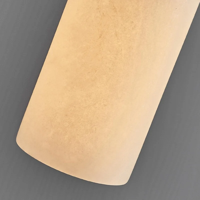 Alabasten Hanglamp met Gevlochten Snoer – Natuursteen Verlichting van Enkel Lichtpunt tot 21-Lichts Cluster – Mid-Century Modern Stijl Eetkamer Hanglamp met E12/E14 Fitting | Sansoti