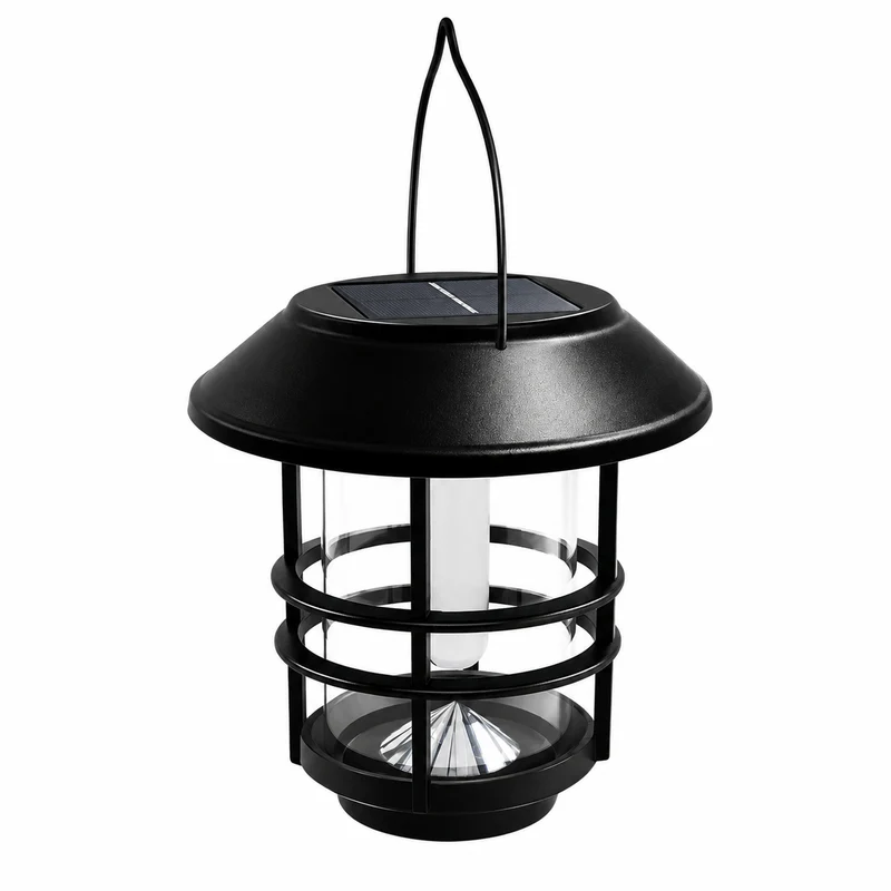 Solarlantaarns met Flammeneffect voor Tuin en Veranda – Atmosferische Wandverlichting 2 Stuks | Sansoti