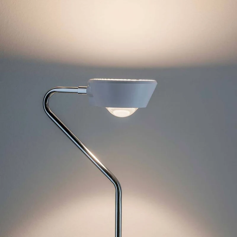 Ramos Stehleuchte dim LED 13W Weiß Chrom 230V