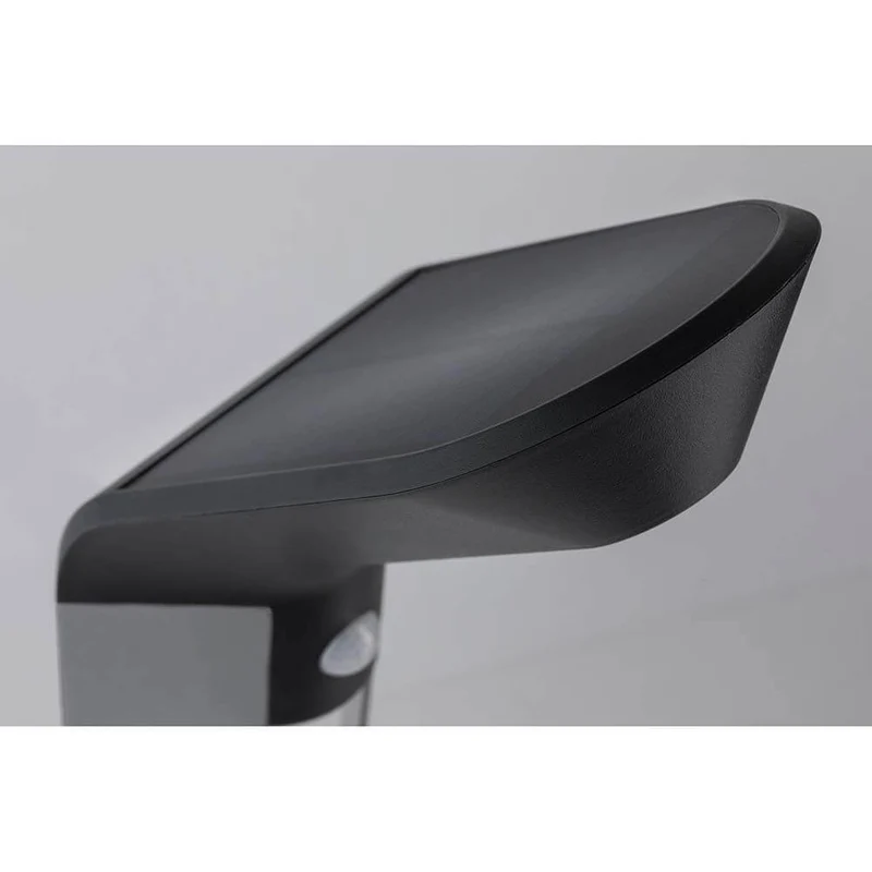 LED Solar Pollerleuchte Soley mit Sensor IP44 3000K Anthrazit