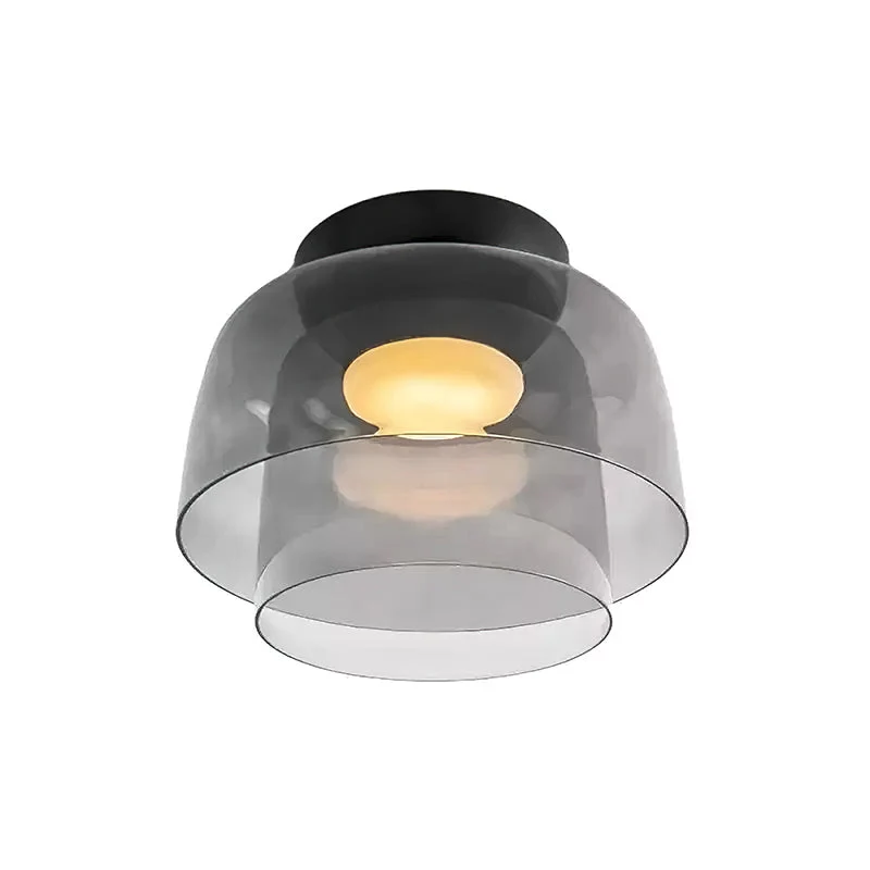 Meerlagige Glazen Plafondlamp — Modern Design Verlichting voor Slaapkamer en Woonkamer | Sansoti